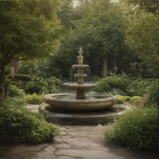 A-serene-garden-with-a-fountain..