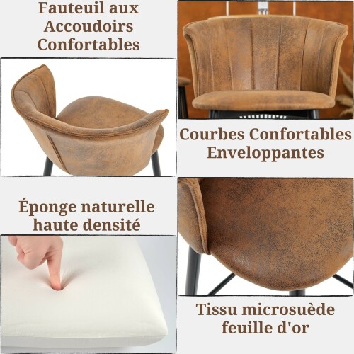 DONCIC BAR CHAIR SUEDE 轮播图 (3)