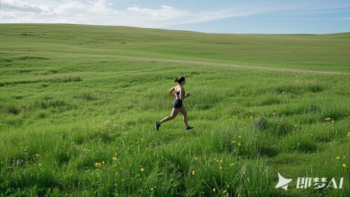 A-drones-eye-view-of-a-woman-running-across-a-vast-green-grassland-her-figure-small-and-in-motion-....jpeg