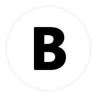 B