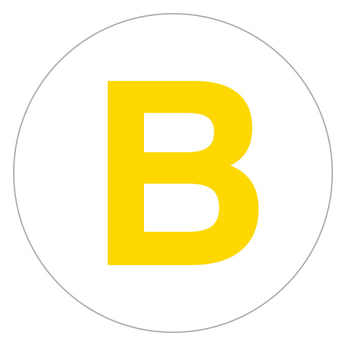 B